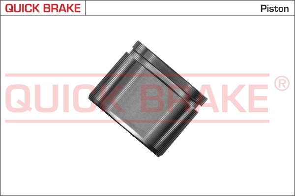 Piston, brake caliper
